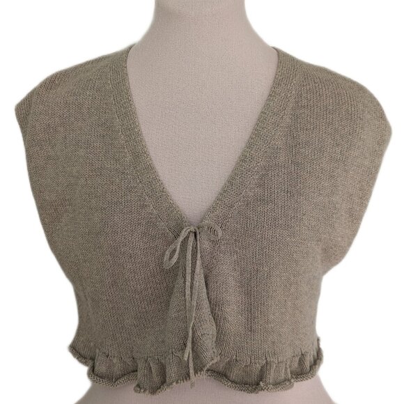 Anthropologie Sparrow Altered/DIY Sweater Vest - Picture 1 of 5